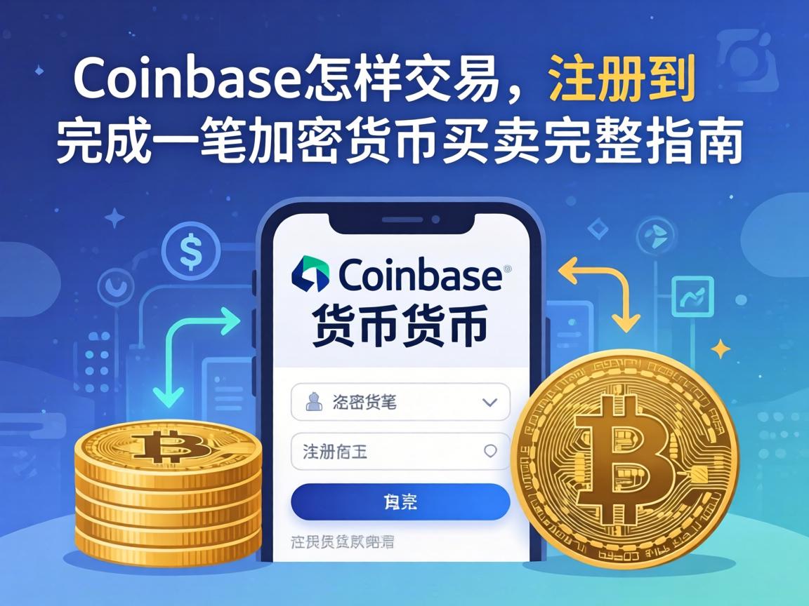 Coinbase怎样交易，从注册到完成一笔加密货币买卖的完整指南